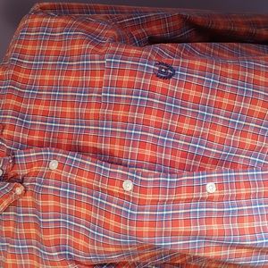 Chaps easy care crested pocket shirt size large. Like new.